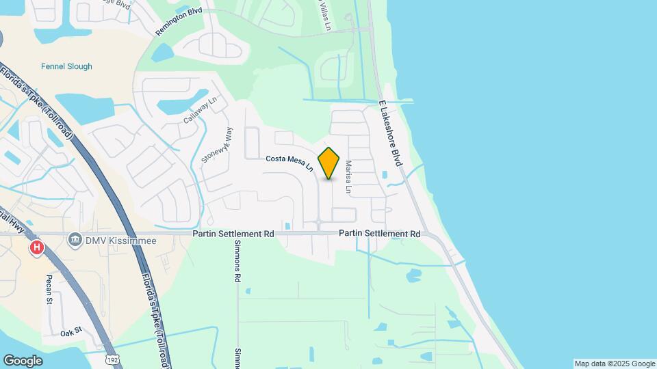 1072 Hermosa Way Map and Location Details