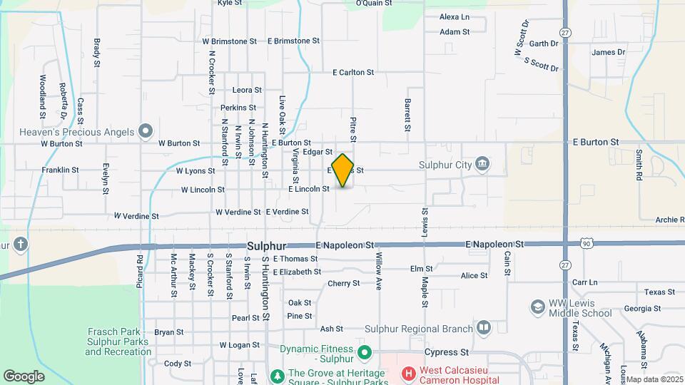 601 E Lincoln St Map and Location Details