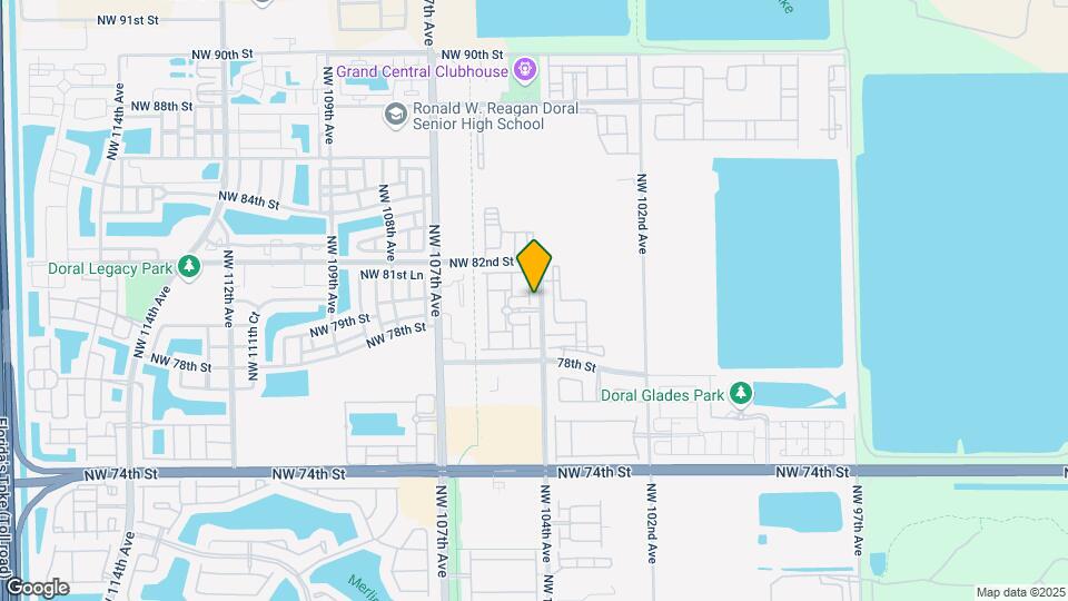 8045 NW 104th Ave Map and Location Details