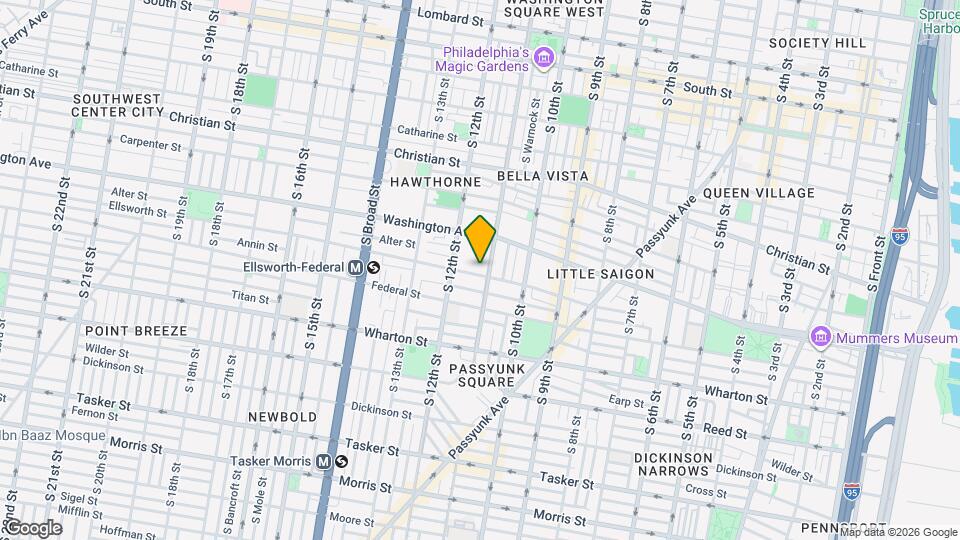 1142 S 11th St Map and Location Details