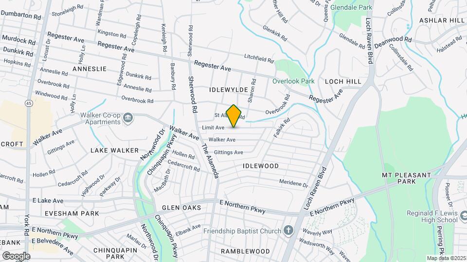 1271 Limit Ave Map and Location Details