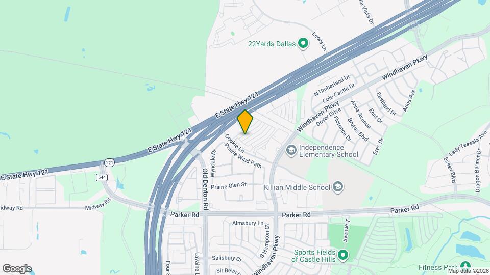 2413 Siskiyou St Map and Location Details