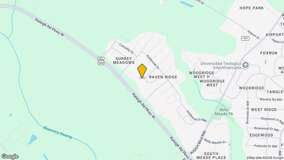 4102 Juniper Ln NW Map and Location Details
