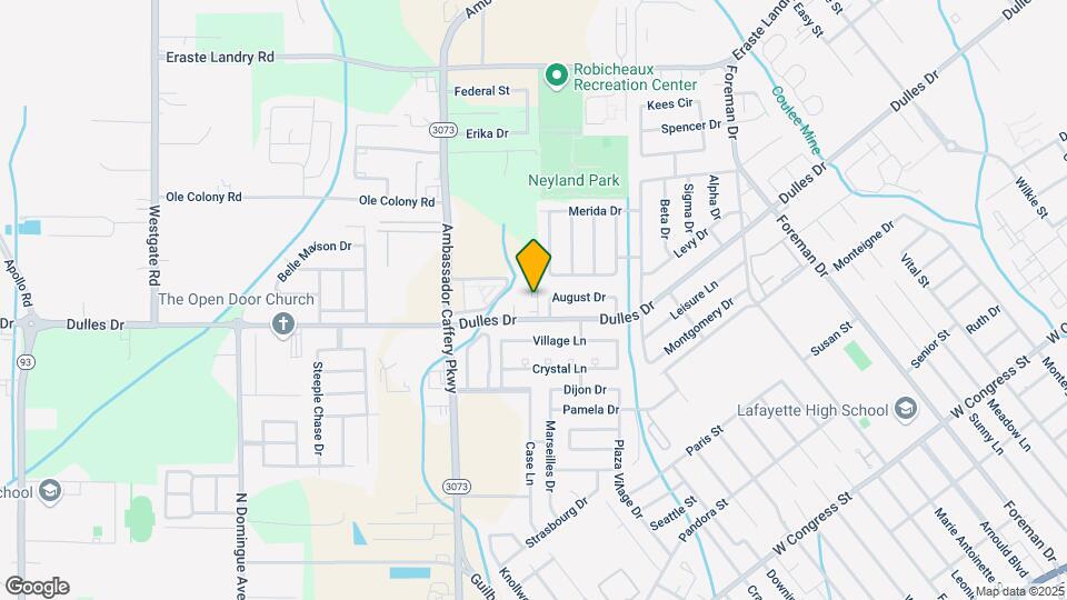 1312 Dulles Dr Map and Location Details