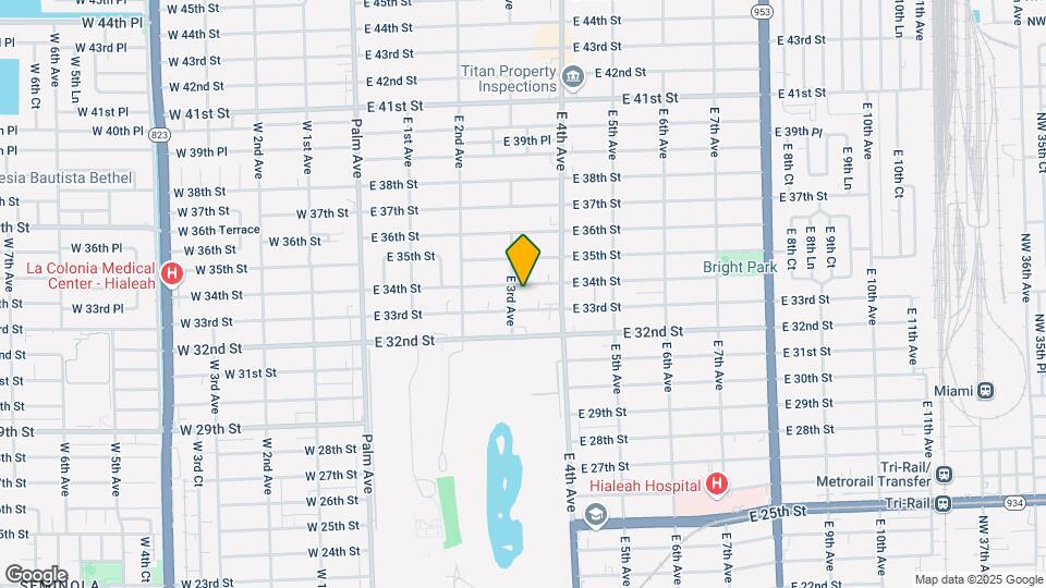 326 E 34th St Map and Location Details