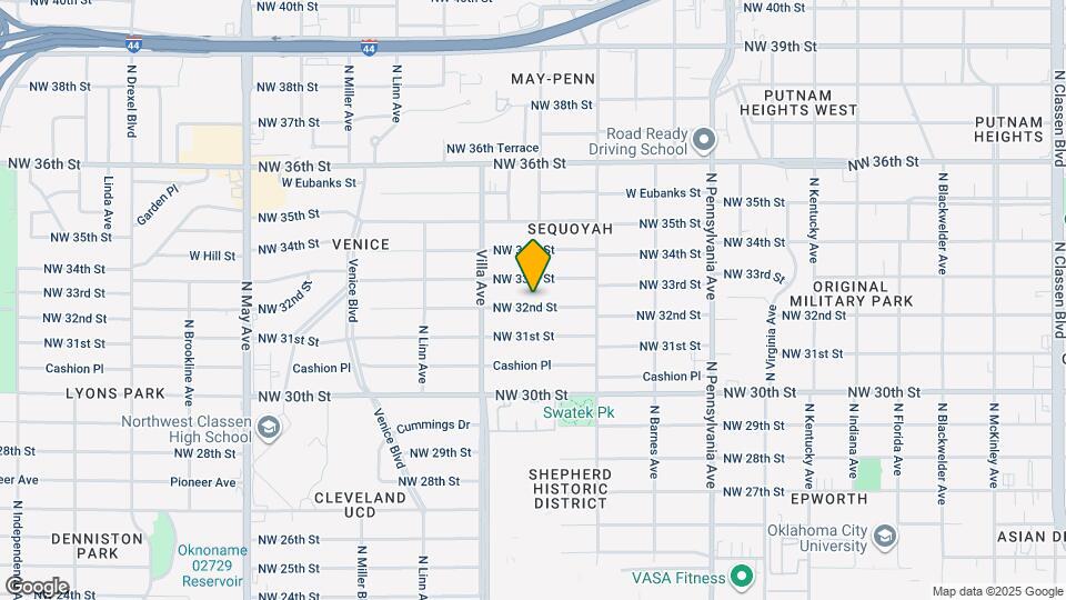 2405 NW 32nd St Map and Location Details