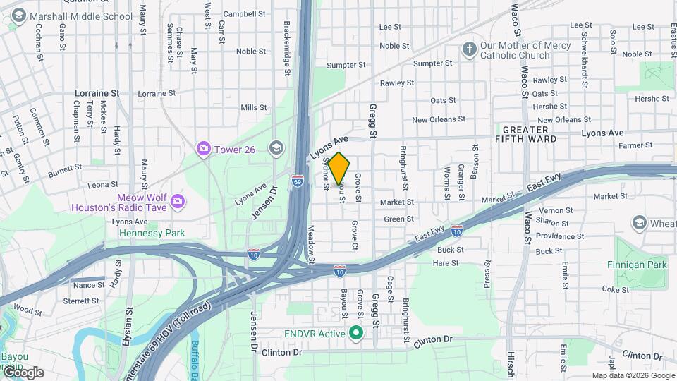 3120 Stonewall St Map and Location Details