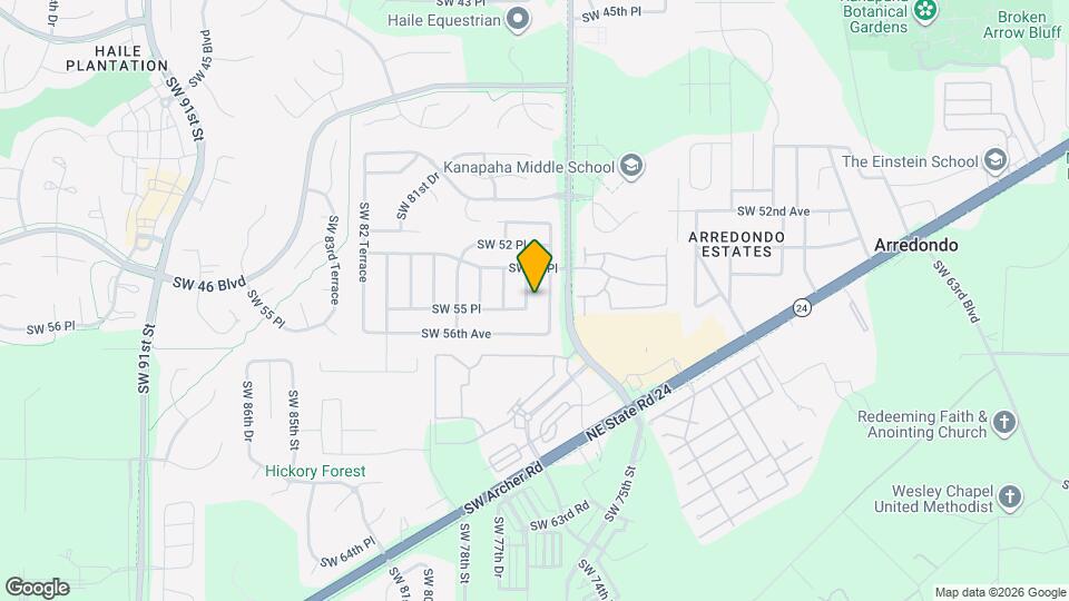 5425 SW 76 Terrace Map and Location Details