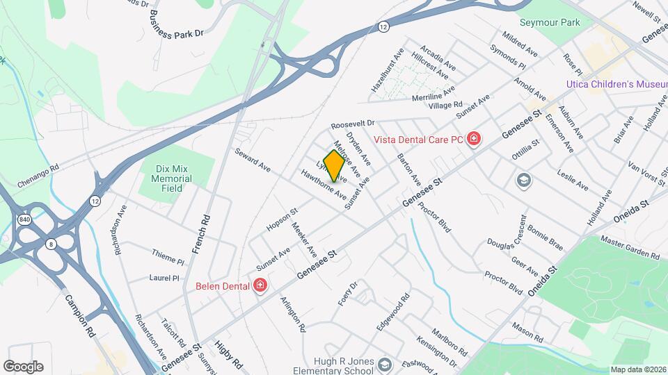 110 Hawthorne Ave, Unit Unit 2 Map and Location Details