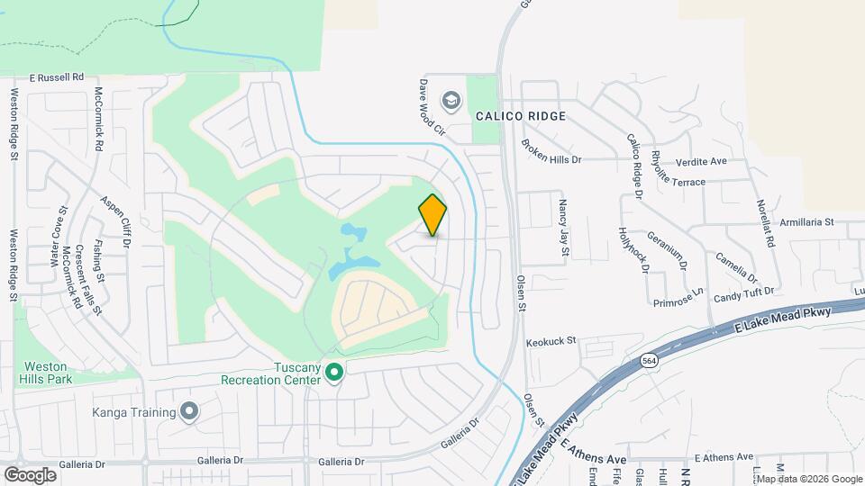 1041 Via Lombardi Map and Location Details