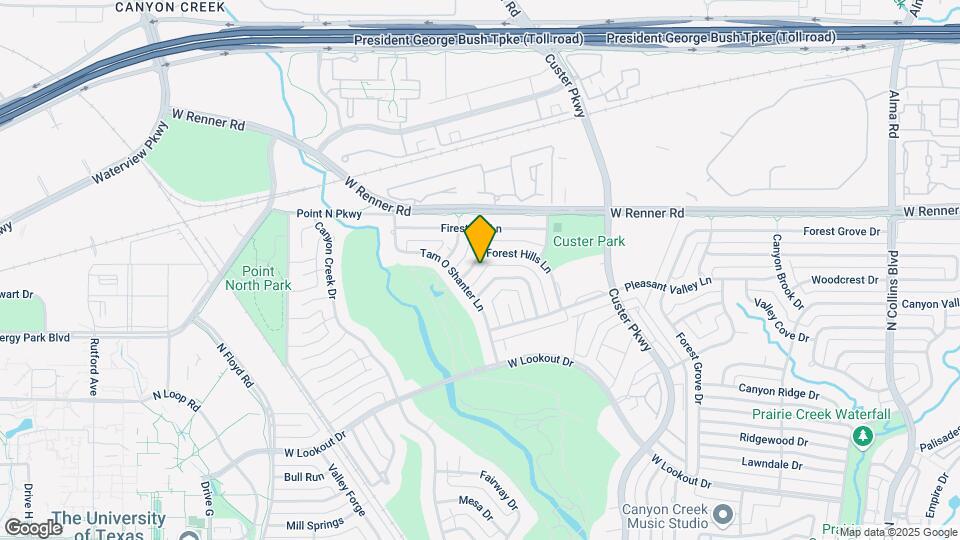 2937 Forest Hills Ln Mapa y Detalles de la Ubicación