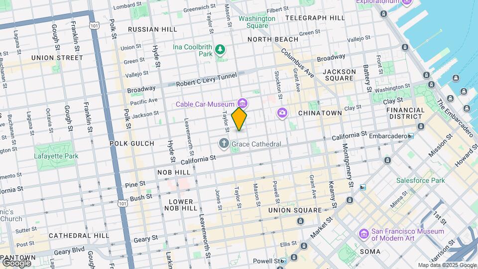 1150 Sacramento St Map and Location Details