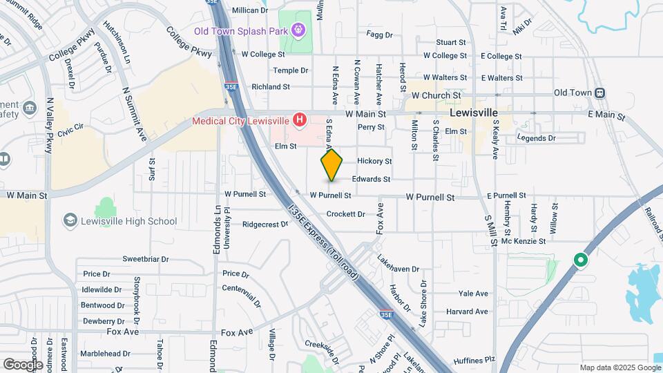 450 S Edna Ave Map and Location Details