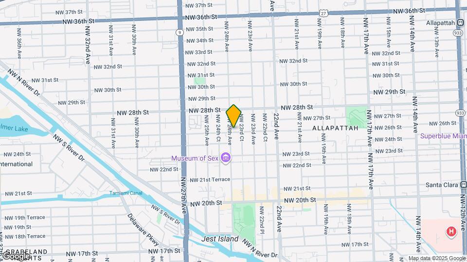 2389 NW 26th St Map and Location Details