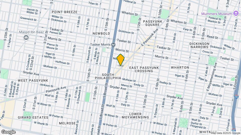 1836 E Passyunk Ave Map and Location Details