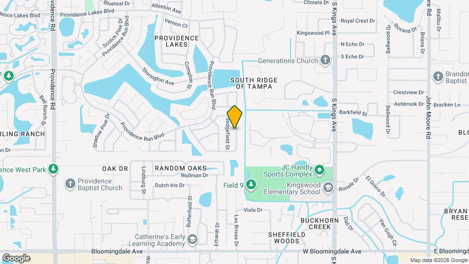 1627 Wakefield Dr Mapa y Detalles de la Ubicación