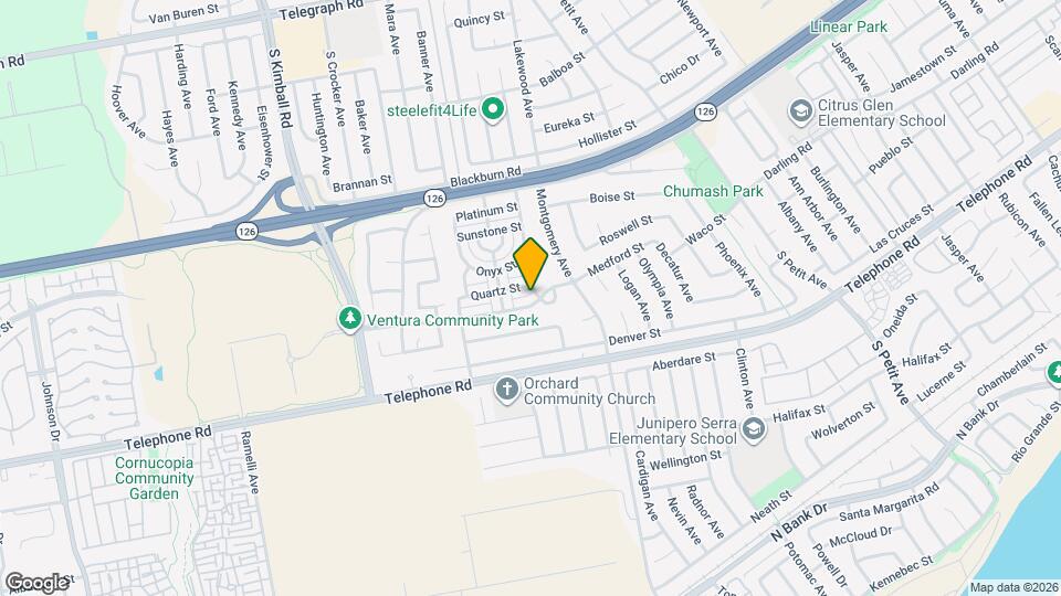 8265 Medford St Map and Location Details