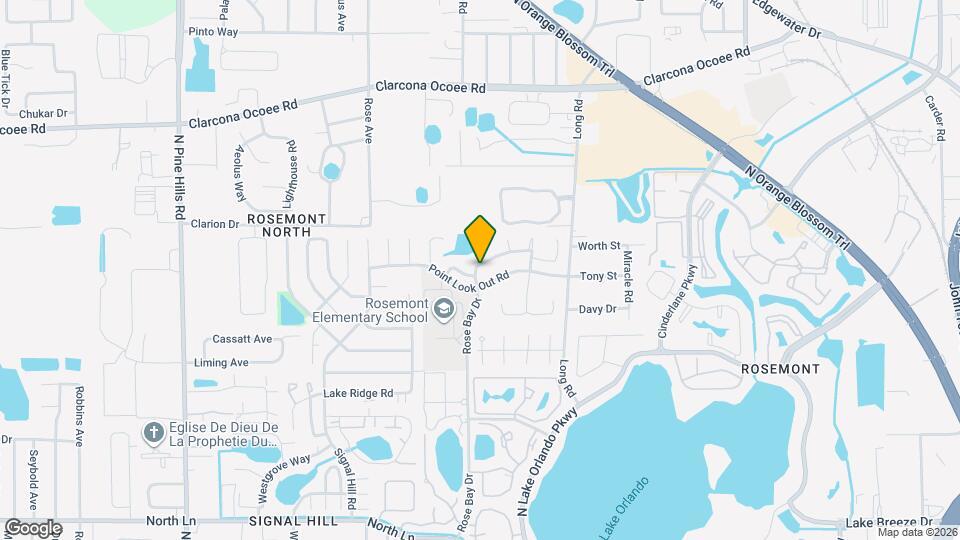 4594 Weston Oaks Dr Map and Location Details