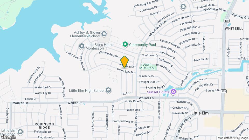 2049 Sunny Side Dr Map and Location Details