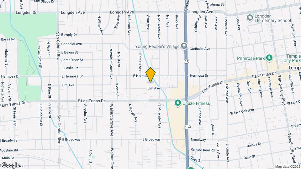 1351 Elm Ave Map and Location Details