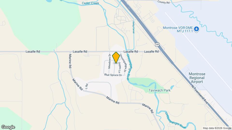 Montrose River Meadows Map and Location Details