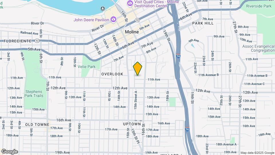 1525 11th Ave Map and Location Details