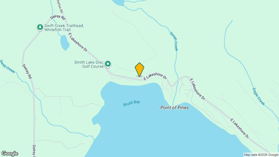 3621 E Lakeshore Dr Mapa y Detalles de la Ubicación