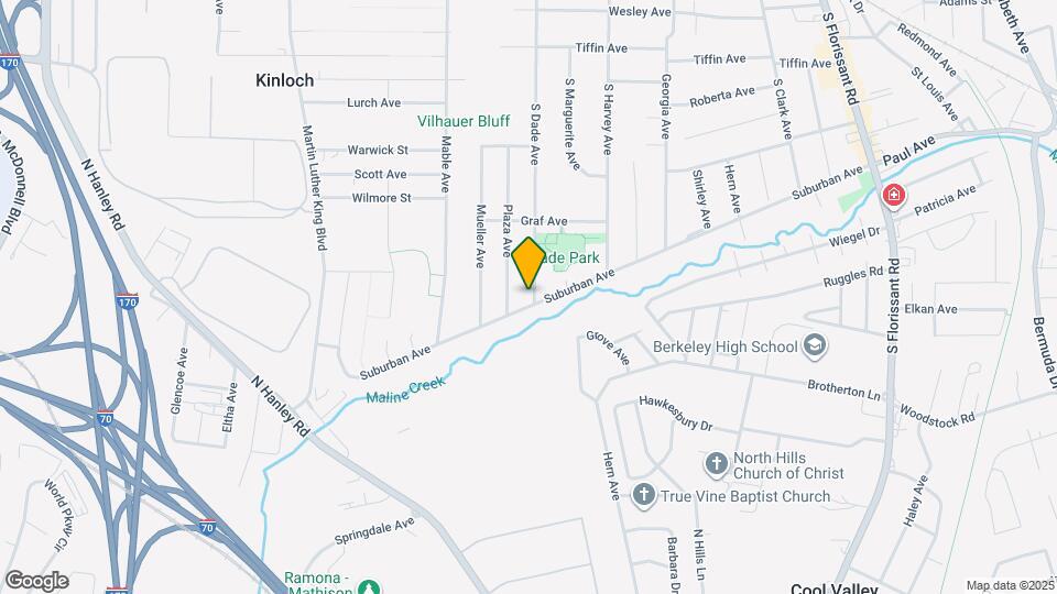 465 S Dade Ave Map and Location Details