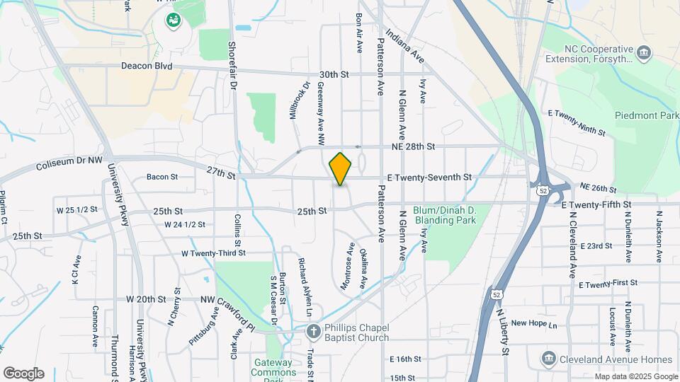 2525 Greenway Ave NW Map and Location Details