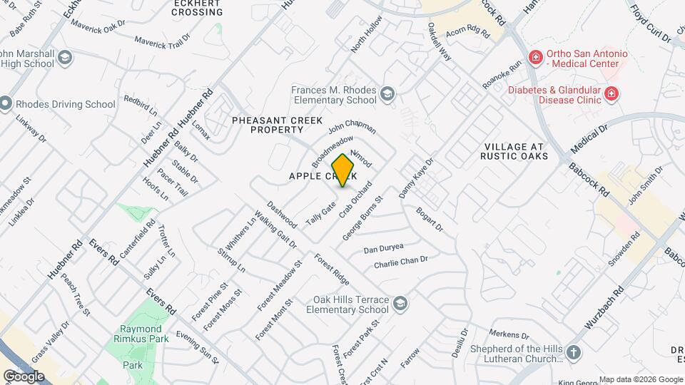 7706 Bayberry Map and Location Details