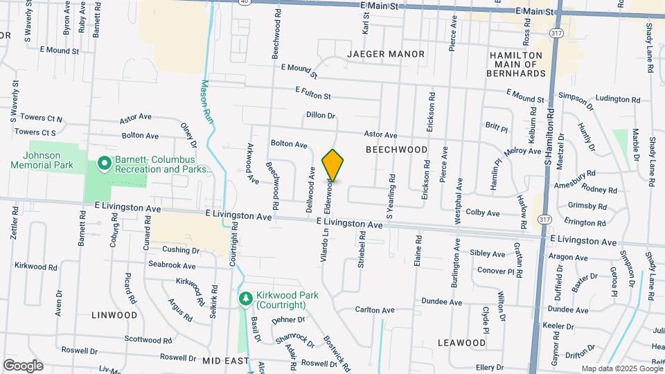 1290 Elderwood Ave Map and Location Details