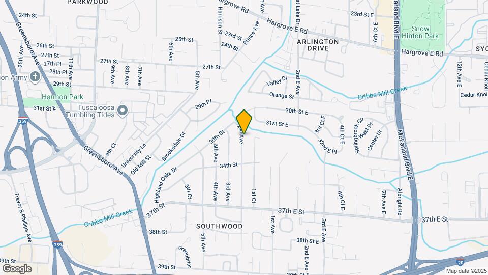 3127 2nd Ave Map and Location Details