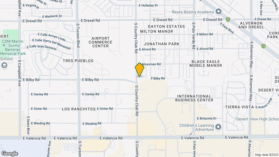 6065 S Country Club Rd Map and Location Details