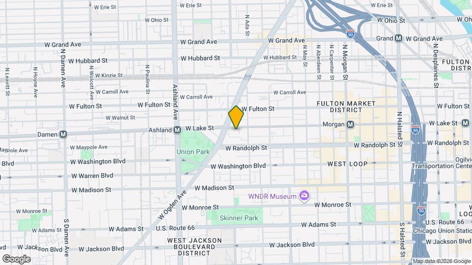 1375 W Lake St Map and Location Details