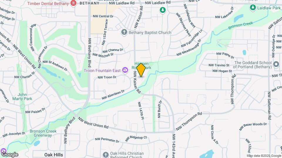 3853 NW 148th Pl Map and Location Details