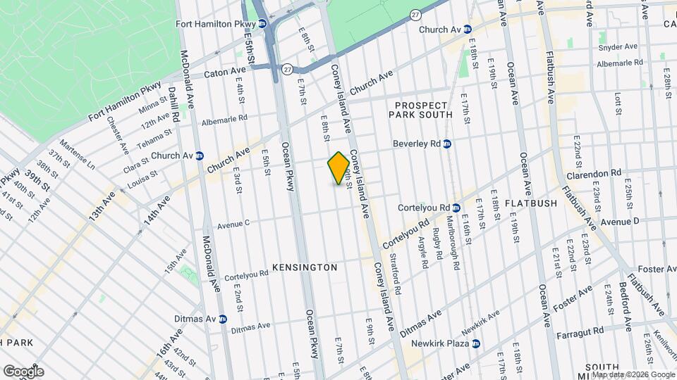 325 E 8th St, Unit 1A Map and Location Details