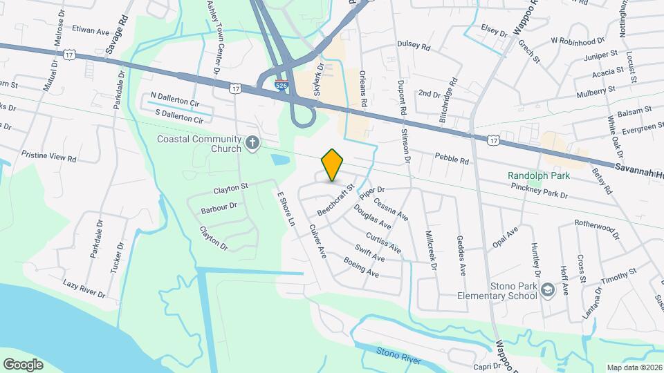 388 Culver Ave Map and Location Details