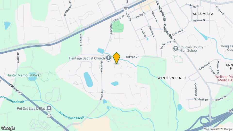 8833 W Hills Ct Map and Location Details