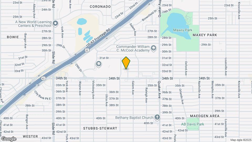 3208 Salisbury Ave Map and Location Details