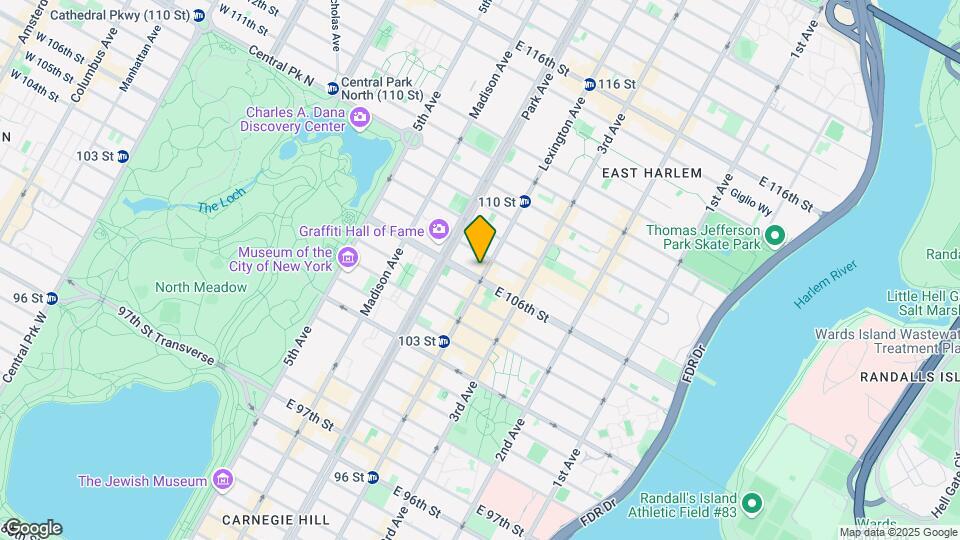 1694 Lexington Ave Map and Location Details