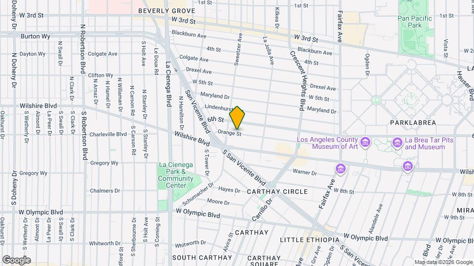 6519 Orange St, Unit 6519 Map and Location Details