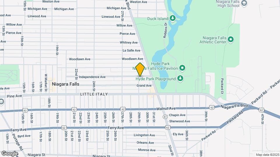 2901 Independence Ave-Unit -Upper Map and Location Details