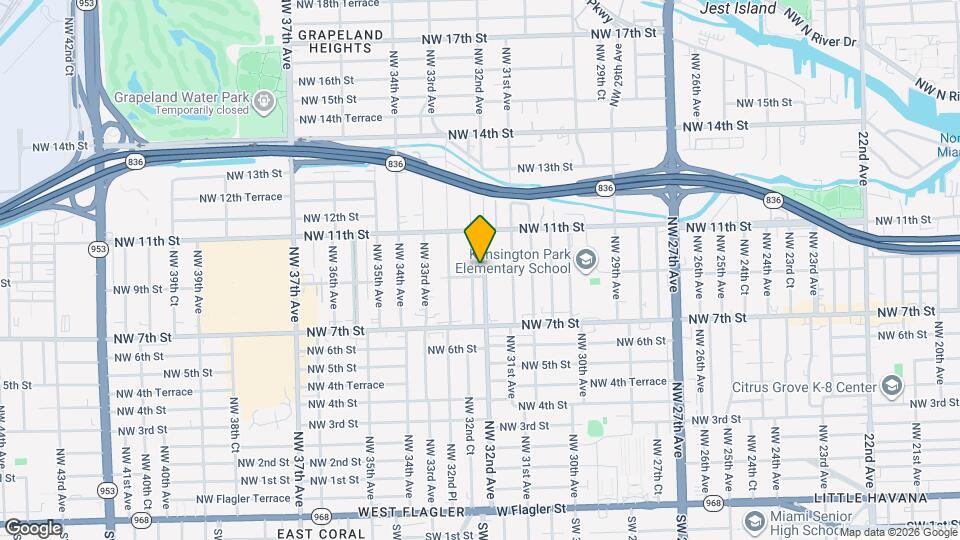 900 NW 32nd Ave Map and Location Details