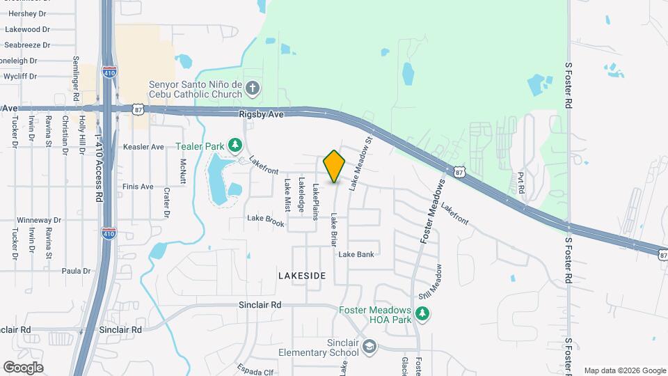 2615 Lake Briar Map and Location Details