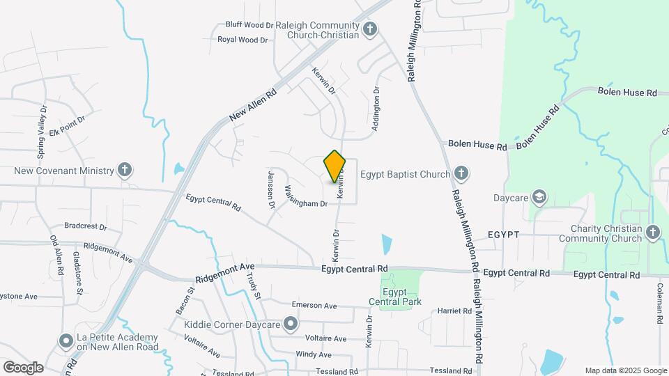 4453 Kerwin Dr Map and Location Details