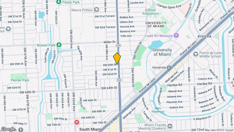5700 SW 60th St Map and Location Details