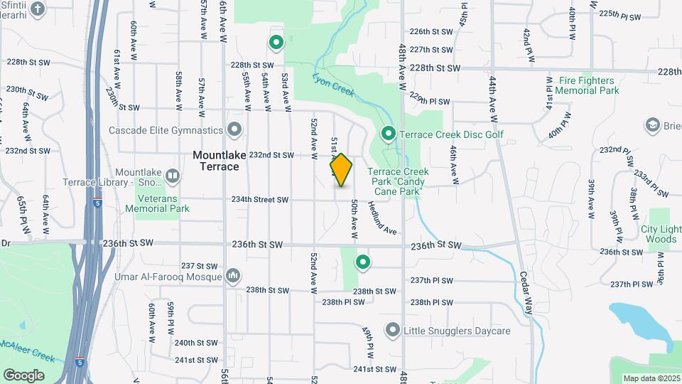 23307 51st Ave W Mapa y Detalles de la Ubicación