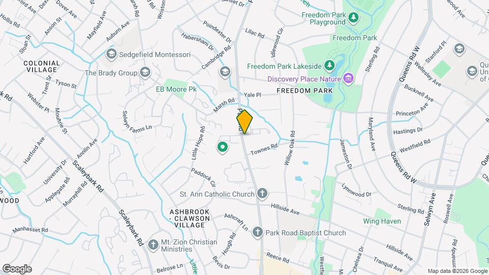 Park Hill Condominium Rental Map and Location Details