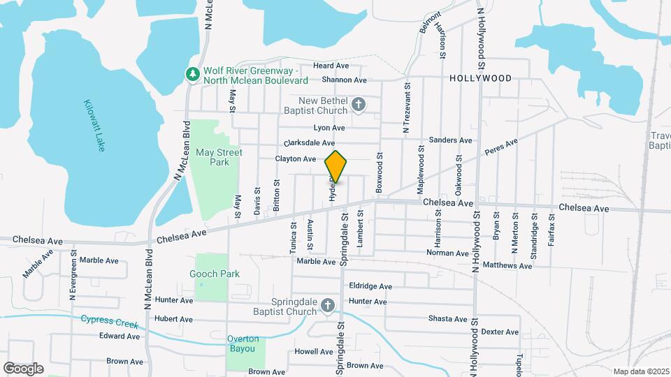 1426 Hyde Pk Blvd Map and Location Details