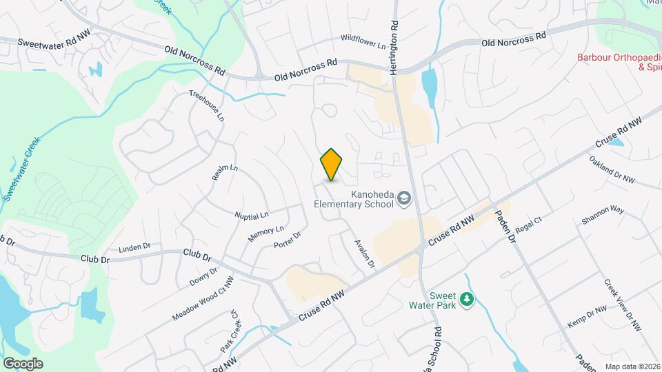 2600 Avalon Pl Map and Location Details